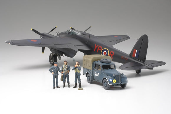 De Havilland Mosquito NF Mk.II 1/48 w/British Lt Utility Car