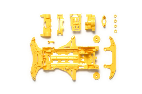 JR Reinforced Chassis Set, VS Chassis (Yellow)