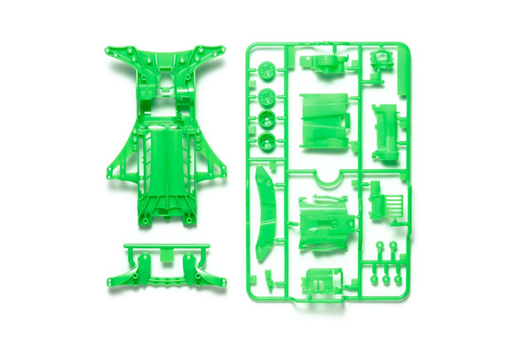 JR FM-A Fluorescent Chassis, Green