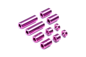 JR Aluminum Spacer Set Purple