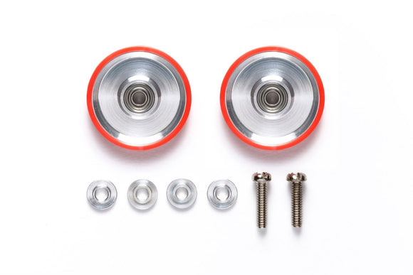 JR 17MM Aluminum Ball-Race Rollers With Plastic Rings