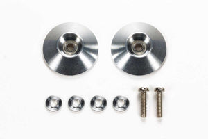 JR 17mm Aluminum Ball Race Rollers, Tapered/Ringless