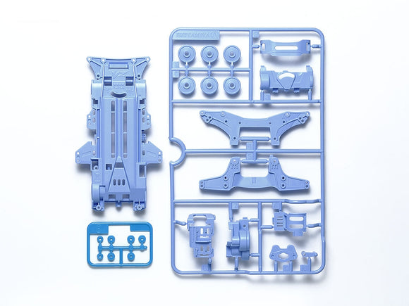 JR VZ Chassis Set, Pastel Blue