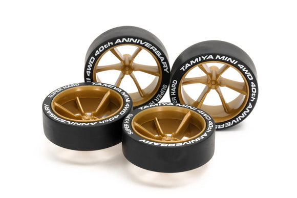 JR LP Tire  6-Spoke Wheel Set