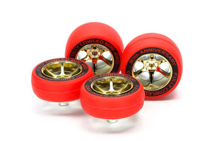 Fully Cowled 30th Anniversary Red Slick Tires & Gold Color