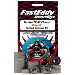 Tamiya TT-02 Chassis Rubber Ceramic Sealed Bearing Kit