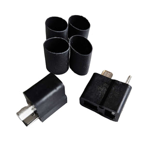 Ultra Plug HB, High Temp, Black, Female 2-Pack, w/Shrink