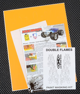 Double Flames Paint Mask