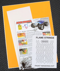 Flame Strings Paint Mask