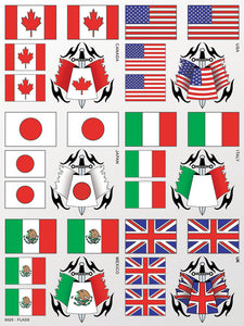 Flags Sticker Sheet