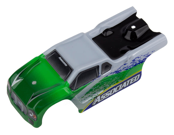 TR28 Body, White & Green - Race Dawg RC