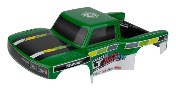 Pro2 LT10SW Truck Body, Green - Race Dawg RC