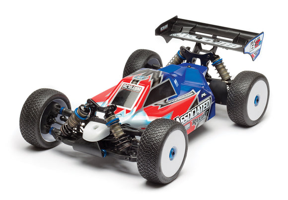 RC8B3E Pro-Line Body, Clear, with Mask - Race Dawg RC