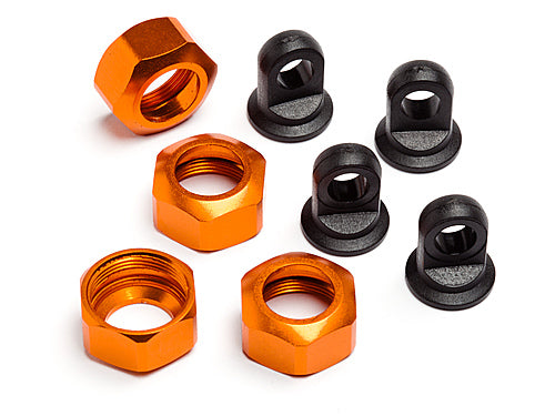 Shock Caps For 101090, 101091 And 101185 Trophy Series 4pcs - Race Dawg RC