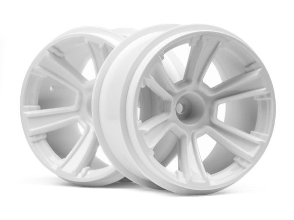6-Shot MT Wheel (White/2pcs) Jumpshot MT - Race Dawg RC