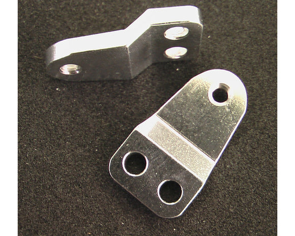 Aluminum M3 Step Type Mount 2mm Offset, 2pc - Race Dawg RC