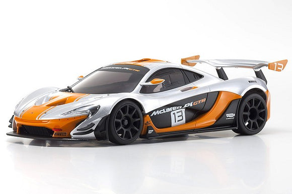 McLaren P1 GTR Silver/Orange Body Set for MR-03W-MM Chassis - Race Dawg RC
