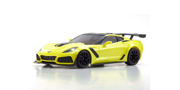 ASC Chevrolet Corvette ZR1 Corvette Racing Yellow Body - Race Dawg RC