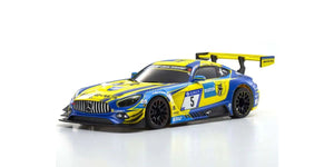 ASC MR03W-MM Mercedes-AMG GT3 Blue/Yellow Body - Race Dawg RC