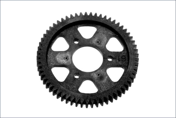 1st Spur Gear (0.8M/61T)(for RRR) - Race Dawg RC