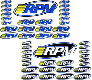 RPM PRO LOGO DECAL SHEETS - Race Dawg RC