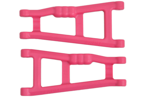 Rear A-Arms, Pink, for Traxxas Electric Rustler and Stampede - Race Dawg RC