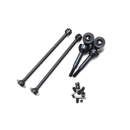 CARBON STEEL UNIVERSAL DRIVESHAFT SET WITH OUTDRIVE - Race Dawg RC