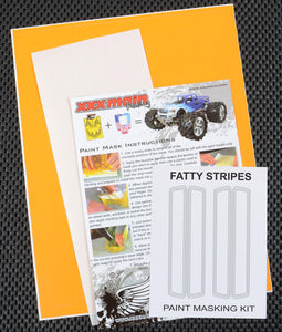 Fatty Stripes Paint Mask - Race Dawg RC