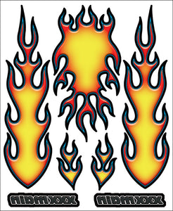 Fire Internal Graphic - Race Dawg RC